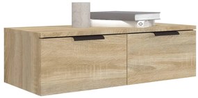 vidaXL Ντουλάπια Τοίχου 2 τεμ. Sonoma Δρυς 68x30x20 εκ. Επεξ. Ξύλο