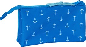 Διπλή Κασετίνα Donald Μπλε 22 x 12 x 3 cm