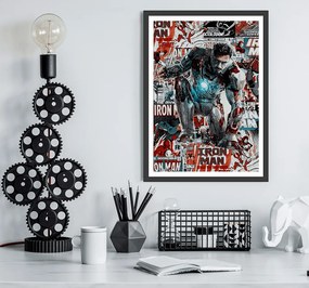 Πόστερ &amp;  Κάδρο Iron Man MV048 21x30cm Εκτύπωση Πόστερ (χωρίς κάδρο)