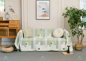 Ριχτάρι Καναπέ CHENILLE 180x280cm C9-2 - Πράσινο