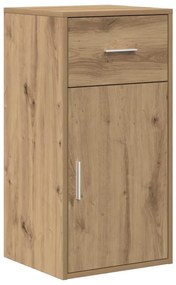 vidaXL Γωνιακό γραφείο με συρτάρι 2 pcs artisan δρυς 102 x 50 x 75 εκ