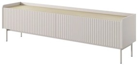 Έπιπλο Τηλεόρασης Level 181x38x50cm Beige-Natural