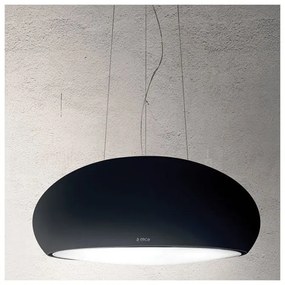 Elica Seashell BL/F/80 Απορροφητήρας Νησίδα 80cm Μαύρος