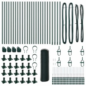 vidaXL Στύλος Περιφράξεων Πράσινο 50 x 0,6 m (δίχτυ 13 mm)