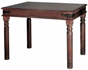 Τραπέζι Mesa 253, Καρυδί, 76x80x80cm, 26 kg, Ξύλο, Ξύλο: Καρυδί | Epipla1.gr