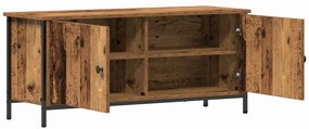 vidaXL Ντουλάπι Τηλεόρασης Παλαιό ξύλο 100 x 35 x 45 εκ.