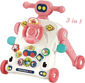 Περπατούρα Bebe Stars Robbie 3 Ιn 1 Pink 4243