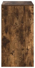 vidaXL Γραφείο Καπνιστή δρυς 60 x 40 x 76 εκ. Επεξεργασμένο ξύλο