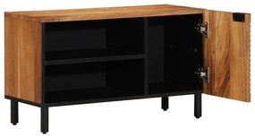 vidaXL Ντουλάπα Τηλεόρασης 80x31,5x46 εκ Μασίφ Ξύλο Ακακίας