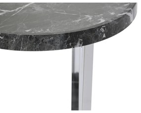 Βοηθητικό Τραπέζι DKD Home Decor Μαύρο Ξύλο MDF 40 x 40 x 53 cm