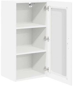 vidaXL Ντουλάπα Κουζίνας με ράφι 2 pcs Λευκό 40 x 31 x 80 εκ.