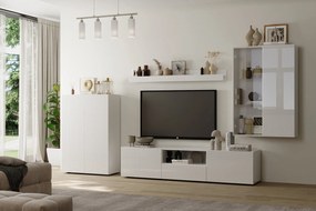 Έπιπλο Τηλεόρασης Ανθρακί Οξειδωμένο 121x43x57