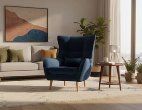 Πολυθρόνα Estjano-Mple Skouro