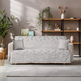 Beauty Home Ριχτάρι Τετραθέσιο Art 8633 180x350 Εκρού