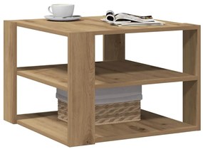 vidaXL Τραπεζάκι σαλονιού Artisan Oak 58x58x40 cm Κατασκευασμένο ξύλο