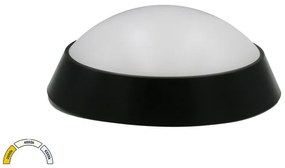 Πλαφονιέρα Φωτιστικό Οροφής LED 20W ΙΡ65 3CCT Φ22cm Lumen-21-2001518-Μαύρο 21-2001518