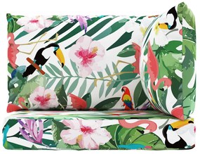 vidaXL Μαξιλάρια Παλέτας 3 τεμ. Πολύχρωμα από Ύφασμα Oxford