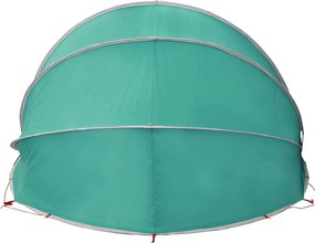 vidaXL Σκηνή πισίνας τύπου θόλου 538 x 440 x 204 εκ. Θαλασσί