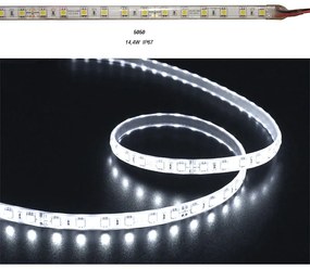 Adeleq Ταινία Led 5 Μέτρα 24Vdc 14.4W Και 60Led Ανά Μέτρο Ip67 Ψυχρό 30-3412490