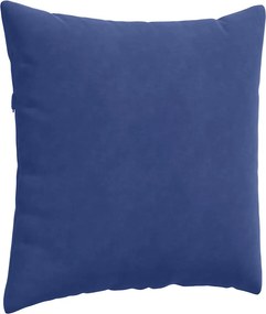 vidaXL Μαξιλάρι Καναπέ 2 pcs Μπλε Αστυνομίας 80 x 80 cm