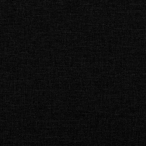 vidaXL Πολυθρόνες Σετ 2 Τεμαχίων Μαύρες από Ύφασμα με Μαξιλάρια