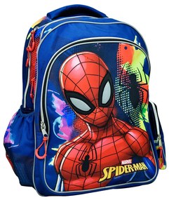 Σχολική Τσάντα Δημοτικού (35x20x46) Gim Spiderman Silver Eyes