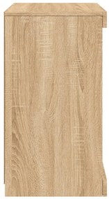 vidaXL Μπουφές με LED Sonoma Δρυς 41 x 37 x 67 εκ.