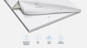 Ανωστρώμα Bamboo Deluxe από την Sleepy