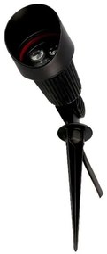 Σποτ Φωτιστικό Κήπου Led Μαύρο Minimal Green PX-0111-NEG ForLight-PX-0111-NEG-Μαύρο PX-0111-NEG