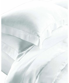 Σετ Σεντόνια Βαμβακοσατέν King 260x270εκ. Azur 10 White Makis Tselios