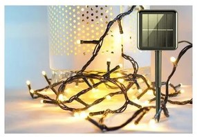 Ηλιακά Χριστουγεννιάτικα Λαμπάκια LED IP44 Πράσινο XR96SOLW Lucas-XR96SOLW-Πράσινο XR96SOLW