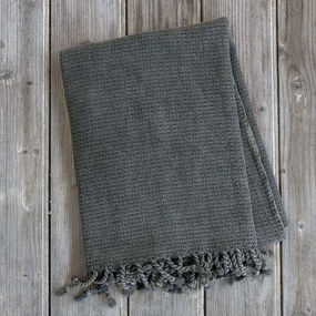 Πετσέτα Θαλάσσης - Παρεό - Vira Black Nima Beach 85x170cm 100% Cotton