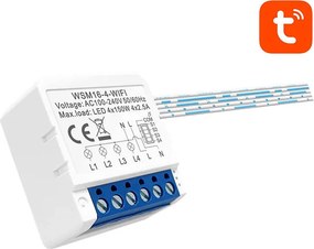 Smart Switch Module WiFi Avatto WSM16-W4 TUYA