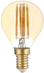 OPTONICA LED λάμπα G45 Filament 1492, 4W, 2500K, E14, 400lm