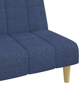 Καναπές - Κρεβάτι Διθέσιος Μπλε Υφασμάτινος - Μπλε
