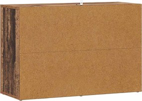 vidaXL Πλαϊνό γραφείο Παλιό Ξύλο 80 x 30 x 53 εκ. Επεξεργασμένο ξύλο