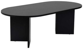 Τραπέζι σαλονιού Tabletod pakoworld σε μαύρη απόχρωση 119x60x40εκ