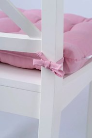 Stewehome Μαξιλάρι καρέκλας με 9 ειδικές ραφές και κορδόνια δέσιμου 42x42 cm