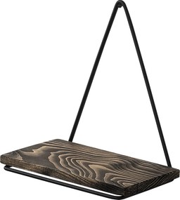 Wall Shelf Begonia Black
Dark Walnut