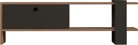 Έπιπλο Τηλεόρασης Δρυς / Ανθρακί OVA 120x25x36,8
