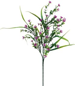 MarHome ΚΛΑΔΙ ΓΕΜΙΣΜΑΤΟΣ ΜΩΒ ΑΝΘΟΣ ΦΟΥΣΚΑ ΛΙΛΥ Y65cm. 120/480KIB  00-1674-2