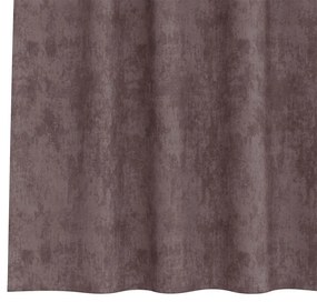 vidaXL Κουρτίνες Βελούδινα 2 τμχ με Μάτια Καφέ 245x140 εκ