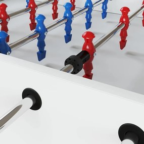 vidaXL Μπάρες Παιχνιδιού Ποδόσφαιρου 16 pcs Μαύρο 3,3 x 2,8 x 1 εκ