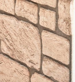 vidaXL Πάνελ τοίχου 10 pcs Μπεζ 100 x 50 cm Αφρός EPS