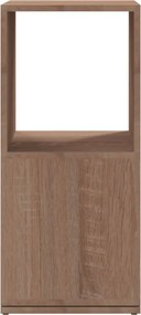 vidaXL Ντουλάπι Περιστρ. Sonoma Δρυς 34,5x34,5x75,5 εκ. Επεξ. Ξύλο