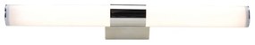 Φωτιστικό Τοίxου - Απλίκα Tinki TNK75180413W 13W Led Smd 55x5,1x9cm Silver-White Aca