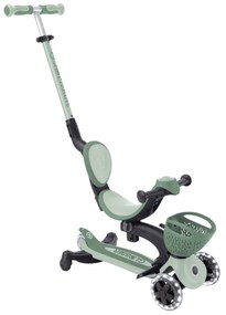 Globber Scooter Go.Up Baby Lights 360 Olive
