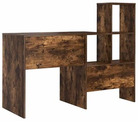 vidaXL Γραφείο Καπνιστή δρυς 131.5 x 50 x 106.5 εκ. Επεξεργασμένο ξύλο