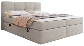 Κρεβάτι continental Beloit 117, 160x200, Ταπισερί,  Τάβλες για Κρεβάτι, 163x209x113cm,  Στρώμα