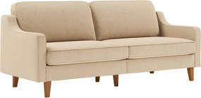 3-Seat Sofa Robin 3 - Sand, Walnut Sand
Walnut